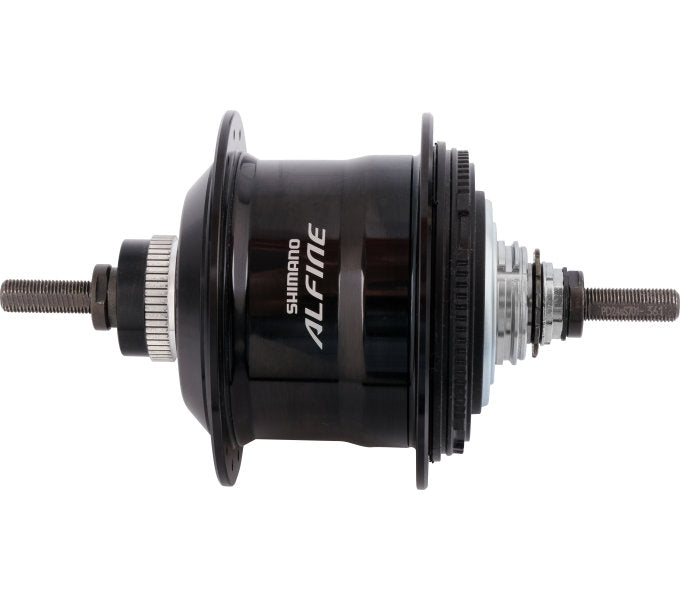 Versnellingsnaaf 11 speed Shimano Alfine SG-S7001 voor schijfrem - 36 gaats - zwart