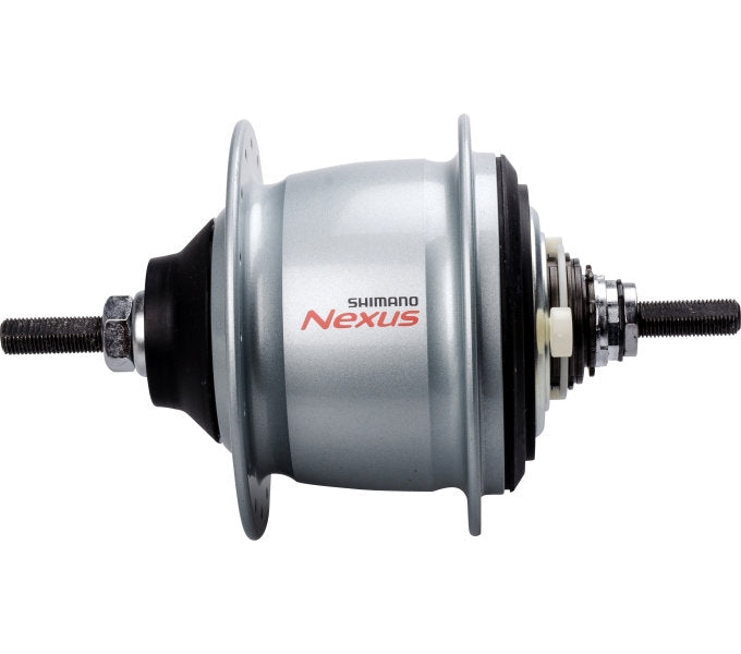 Versnellingsnaaf Shimano Nexus 8 SG-C6001 voor rollerbrakes / velgrem - 36 gaats - zilver