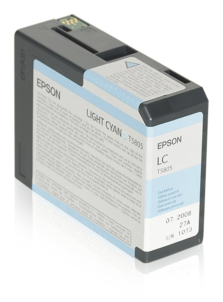 Epson ink cartridge light cyan T 580 80 ml T 5805