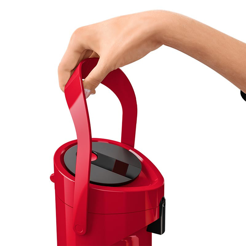 Emsa Ponza Pump-vacuum jug 1.9 L, red
