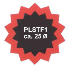 Binnenbandpleister Tip Top F1 ø25mm (100 Stuks)