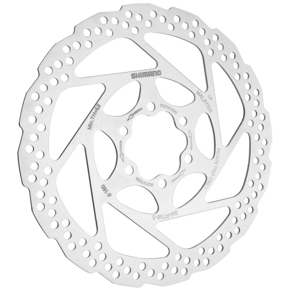 Remschijf Shimano SM-RT56 160mm 6 bouts