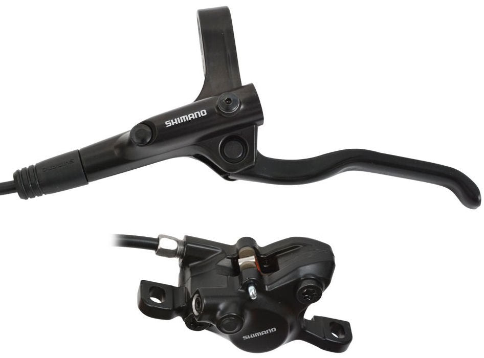Hydraulische schijfremset Shimano MT200 voor - zonder remschijf - zwart