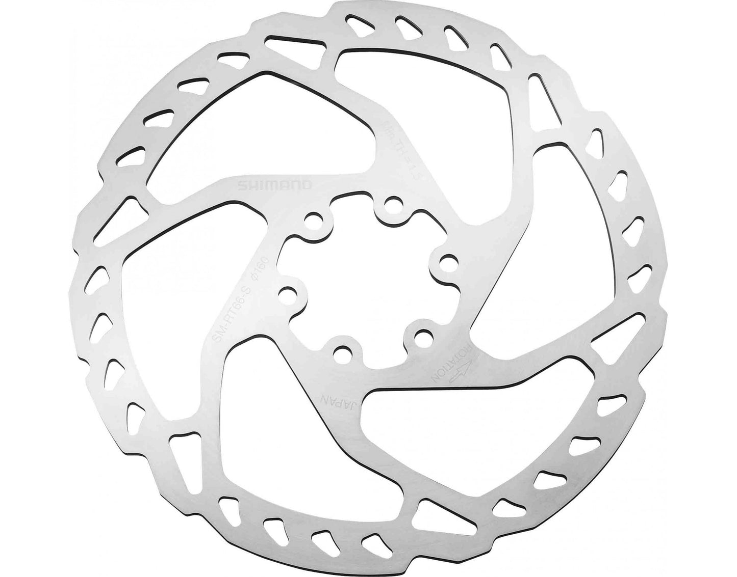 Remschijf 180mm Shimano SLX/Deore 6-bout SM-RT66