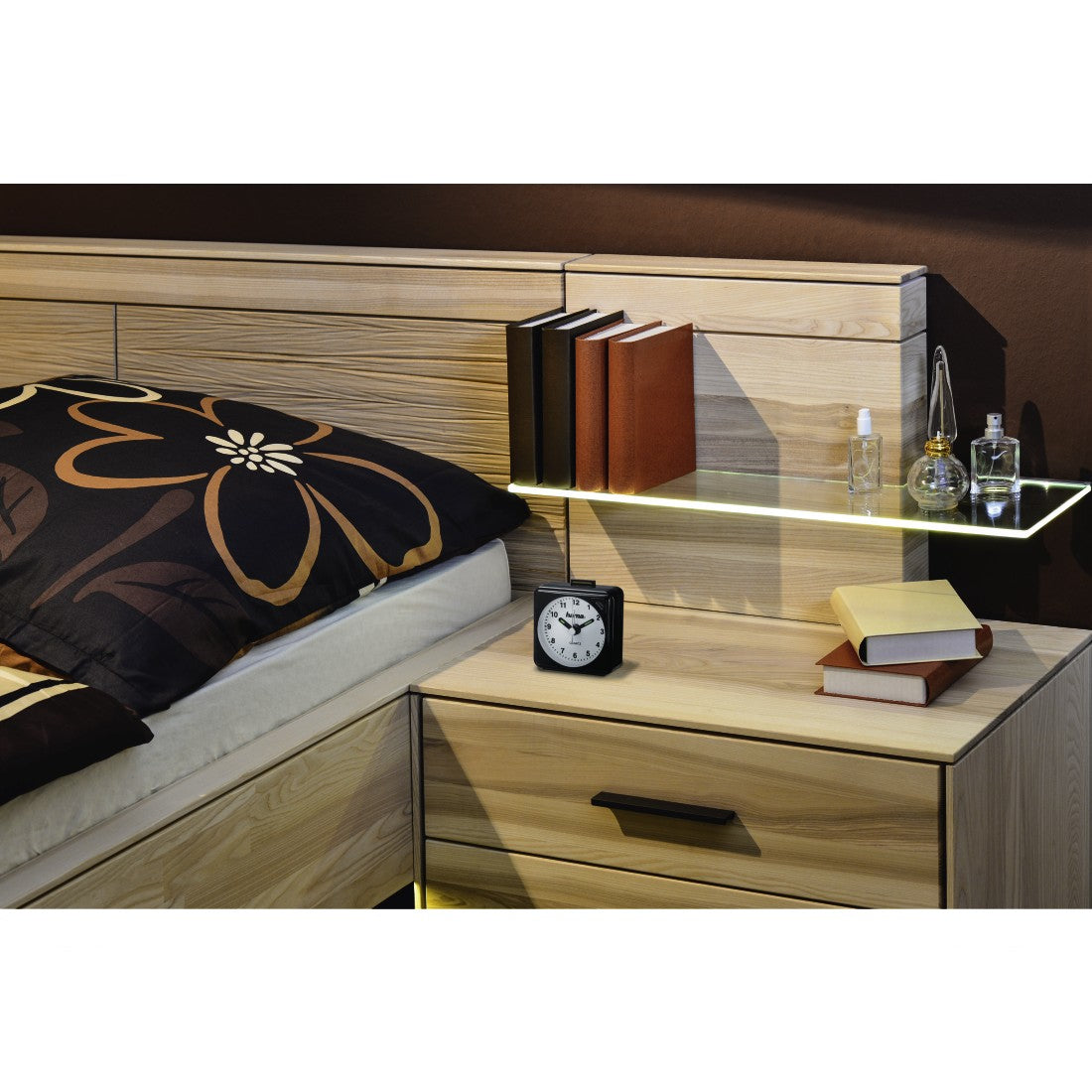 Hama Travel Clock A50, black fluorescent Hand 186329