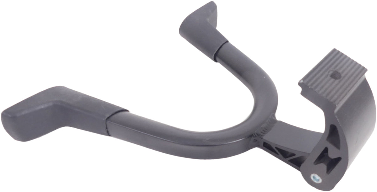 Middenstandaard 28" Edge Double 2-poot 30cm aluminium - zwart
