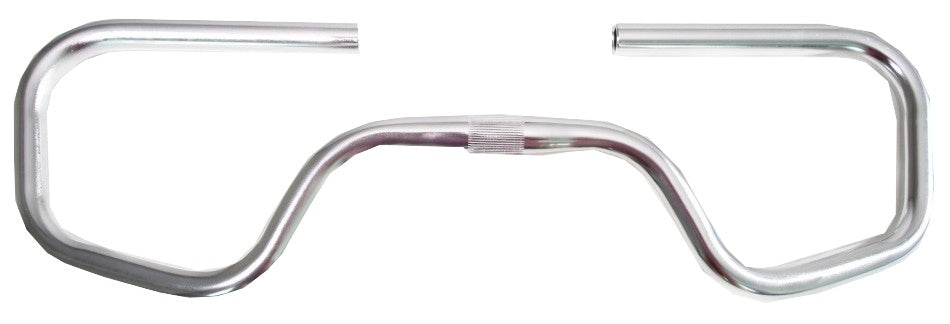 Vlinderstuur Kalloy city / trekking aluminium ø25,4 x 595 mm - zilver