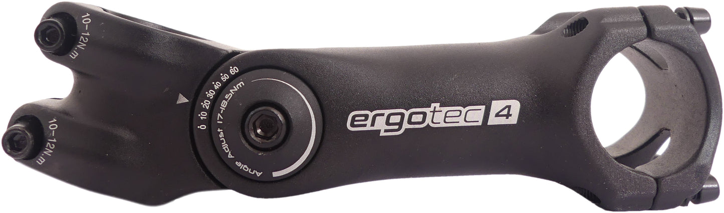 Stuurpen Ergotec Octopus 2 ahead verstelbaar ø28,6 / 125 / 31,8 mm - zwart