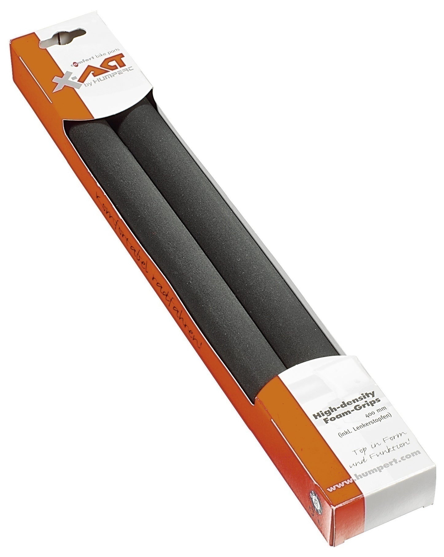 Handvatset Ergotec CFHD-02/2 Foam City / Trekking - zwart