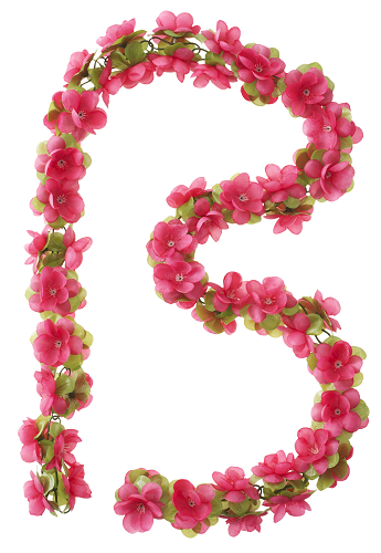 Bloemenguirlande Basil Garland Fuchsia
