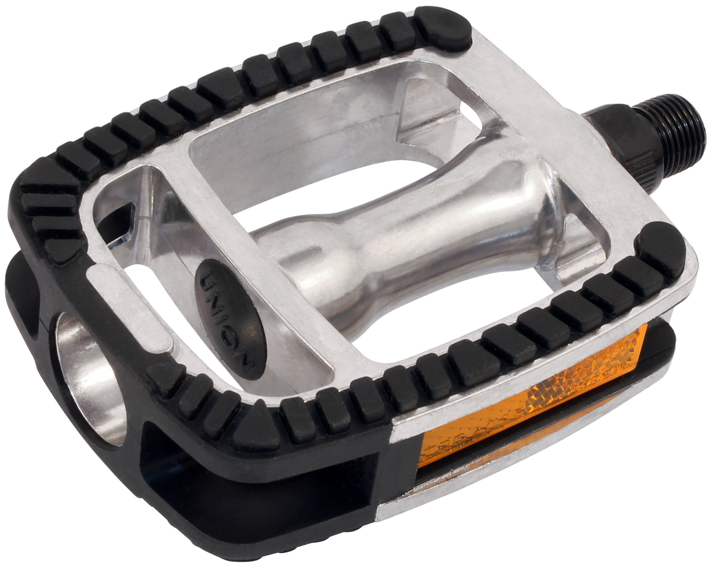 Pedalen Marwi SP-812 aluminium met anti-slip - zilver