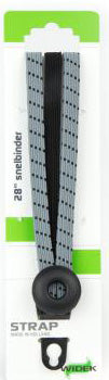 Triobinder Widek Eye 12/12mm met zwarte stalen platen - steengrijs/zwart