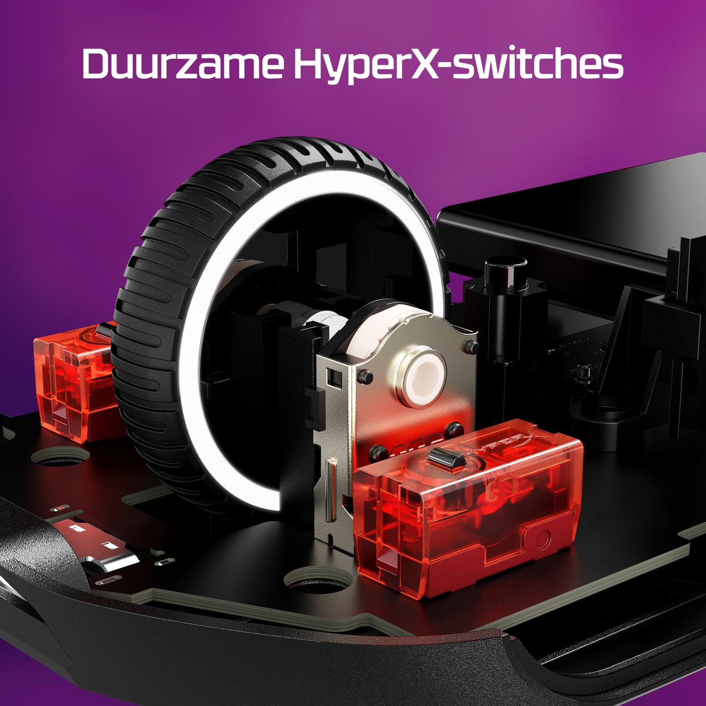 HyperX Pulsefire Haste 2 schwarz, wireless