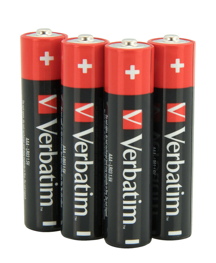 1x10 Verbatim Alkaline battery Micro AAA LR 03 49874