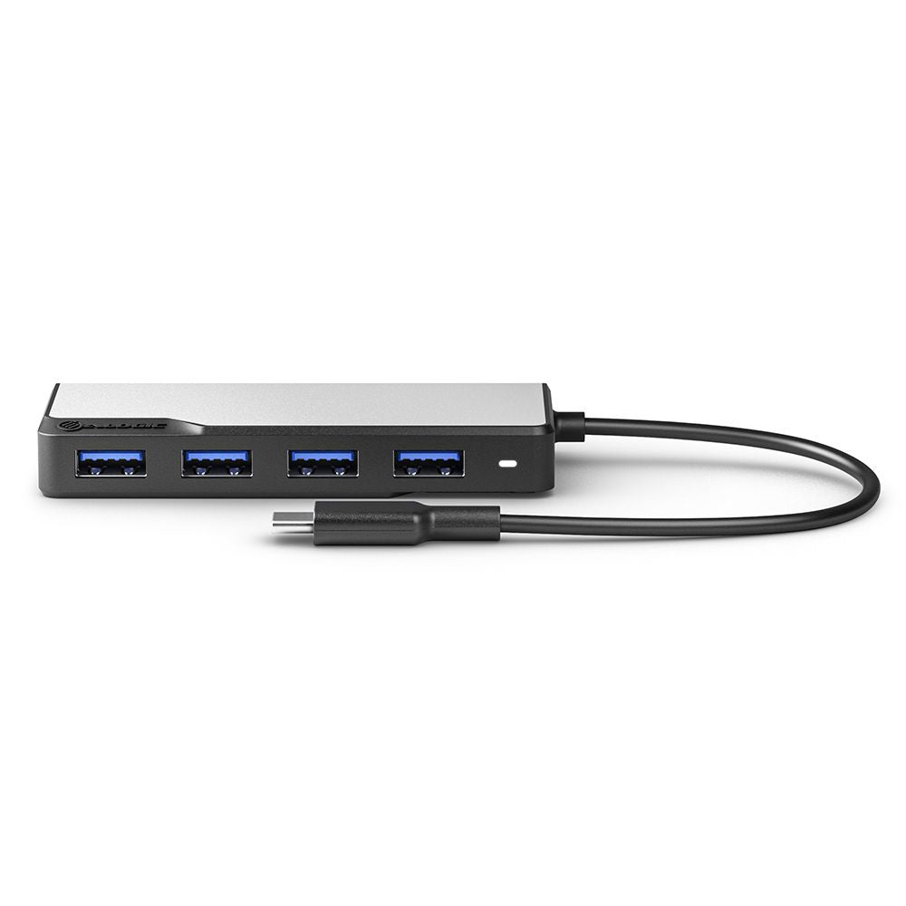 Alogic Fusion Swift USB-C 4-Port Hub Space Gray