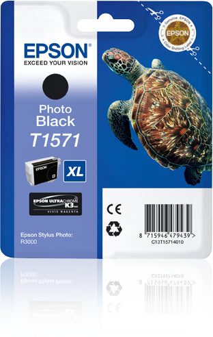 Epson ink cartridge photo black T 157 T 1571