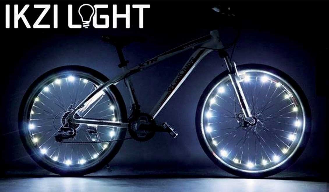 Wielverlichting IKZI voor 2 wielen - blauwe leds