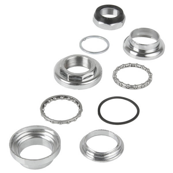 Balhoofd 1a" Neco Ahead voor 25,4mm stuur (B1=30mm / B2=30mm) staal - zwart