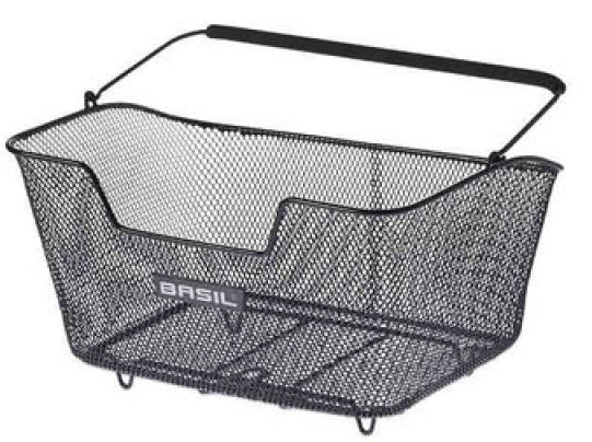 Fietsmand Basil Base M 43 x 30 x 23 cm - zwart