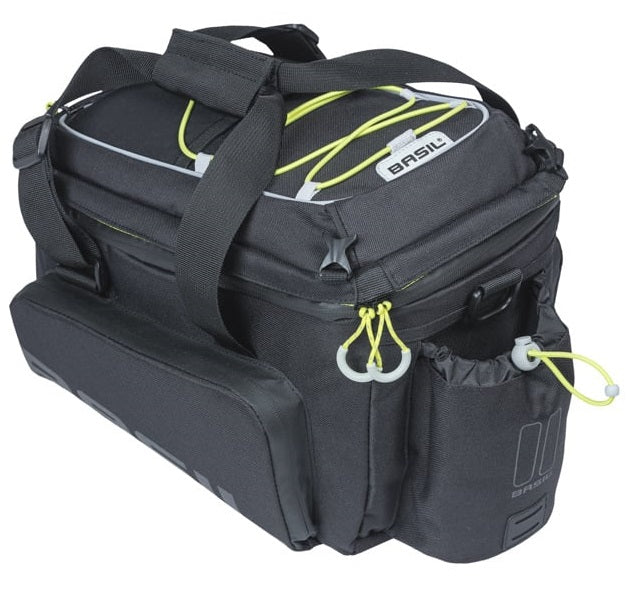 Bagagedragertas Basil Miles XL Pro MIK 9-36 liter 33 x 19 x 19 cm - zwart