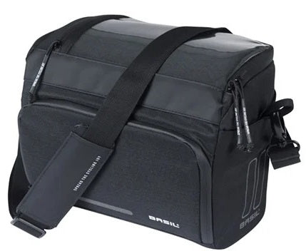 Stuurtas Basil Move KF 7-8 liter 17 x 23 x 20 cm - zwart