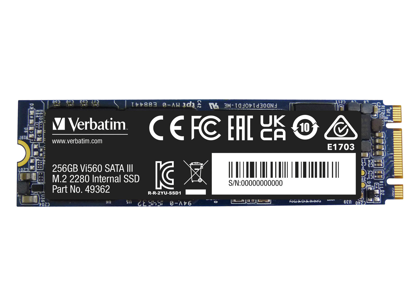 Verbatim Vi560 S3 M.2 SSD 256GB 49362