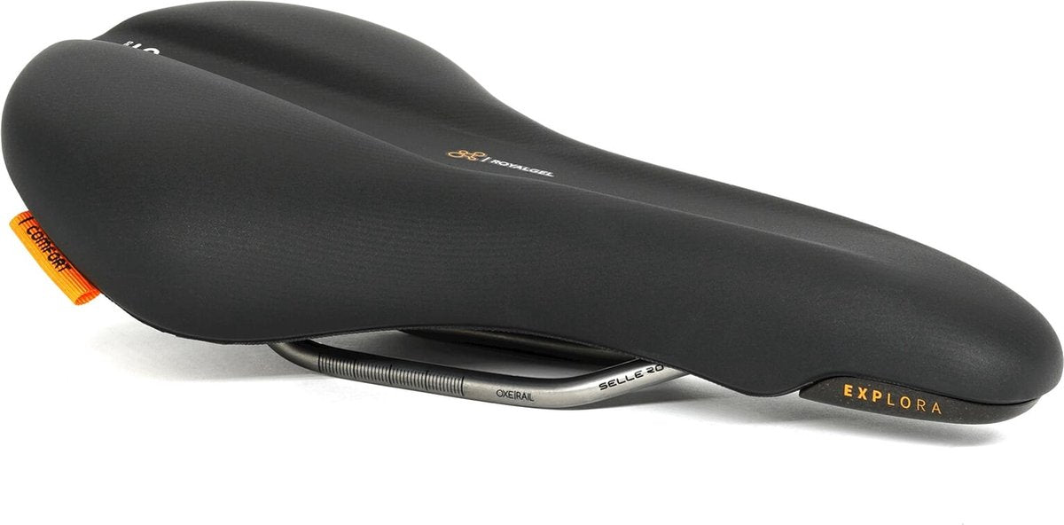 Fietszadel Selle Royal Explora Athletic - Adventure Time - zwart