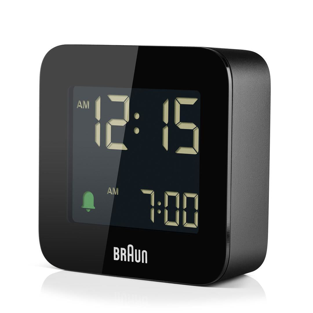 Braun BC 08 B-DCF black Radio Controlled Alarm Clock