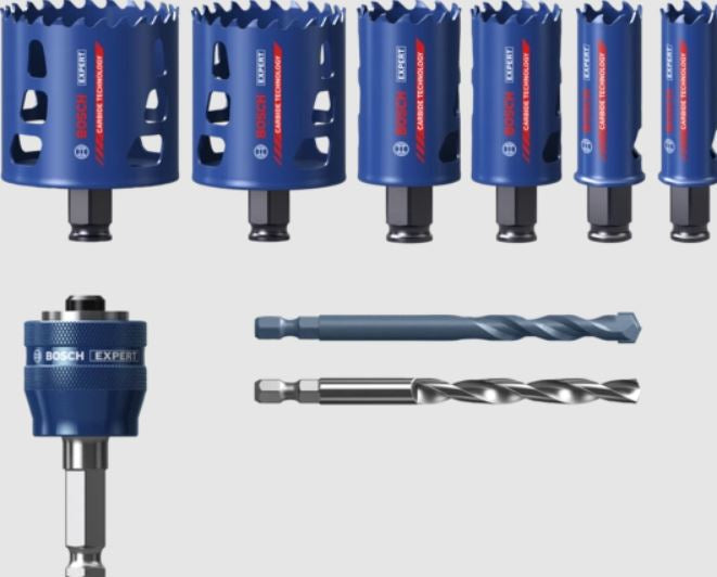 Bosch EXPERT ToughMaterial univ. Hole Saw universal 9-pcs.