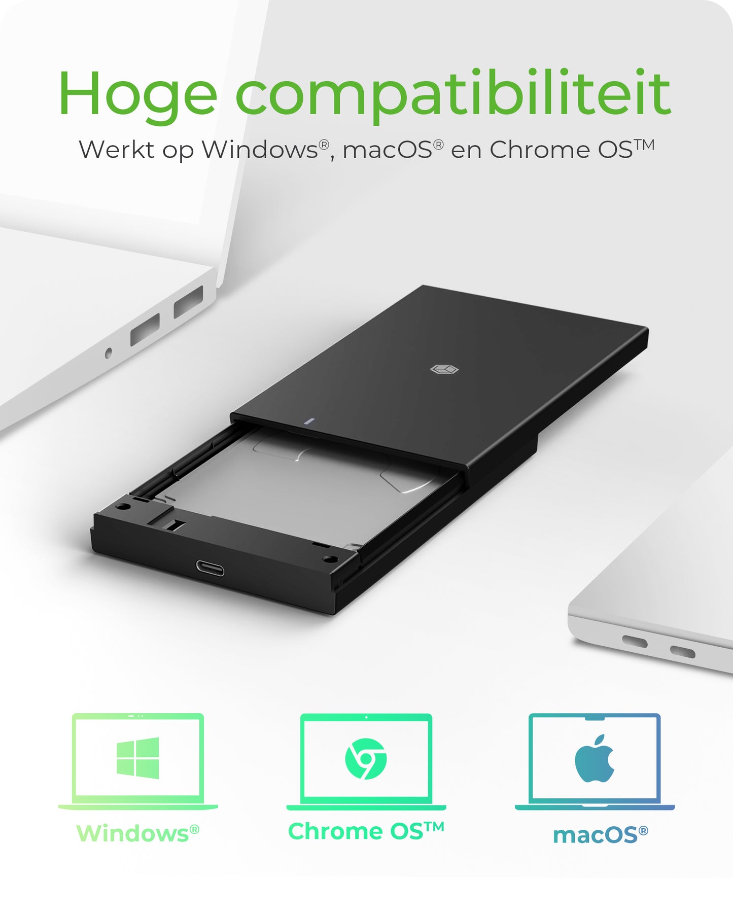 ICY BOX IB-200T-C3 USB 3.2 Gen 1 Type-C housing