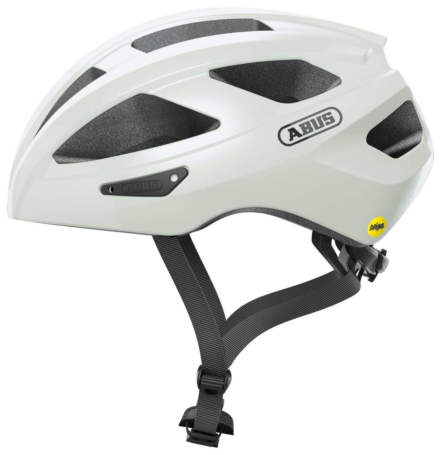 Abus helm Macator MIPS pearl white M 52-58cm