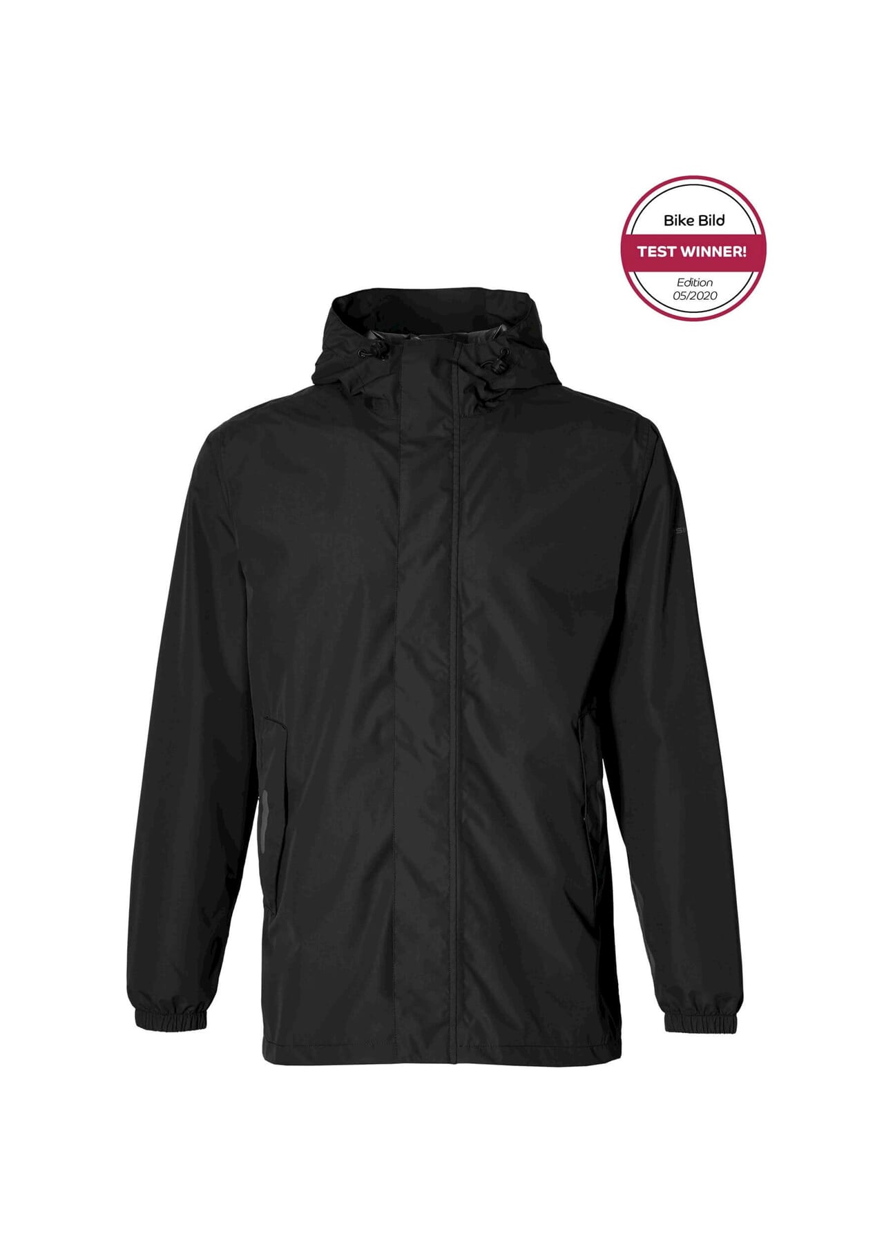 Basil regenjas Hoga unisex Jet Black S