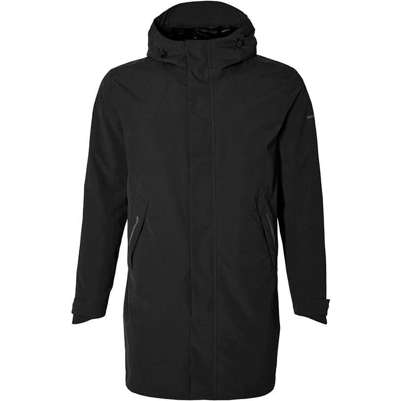 Basil regenparka Mosse heren Jet Black XXXL