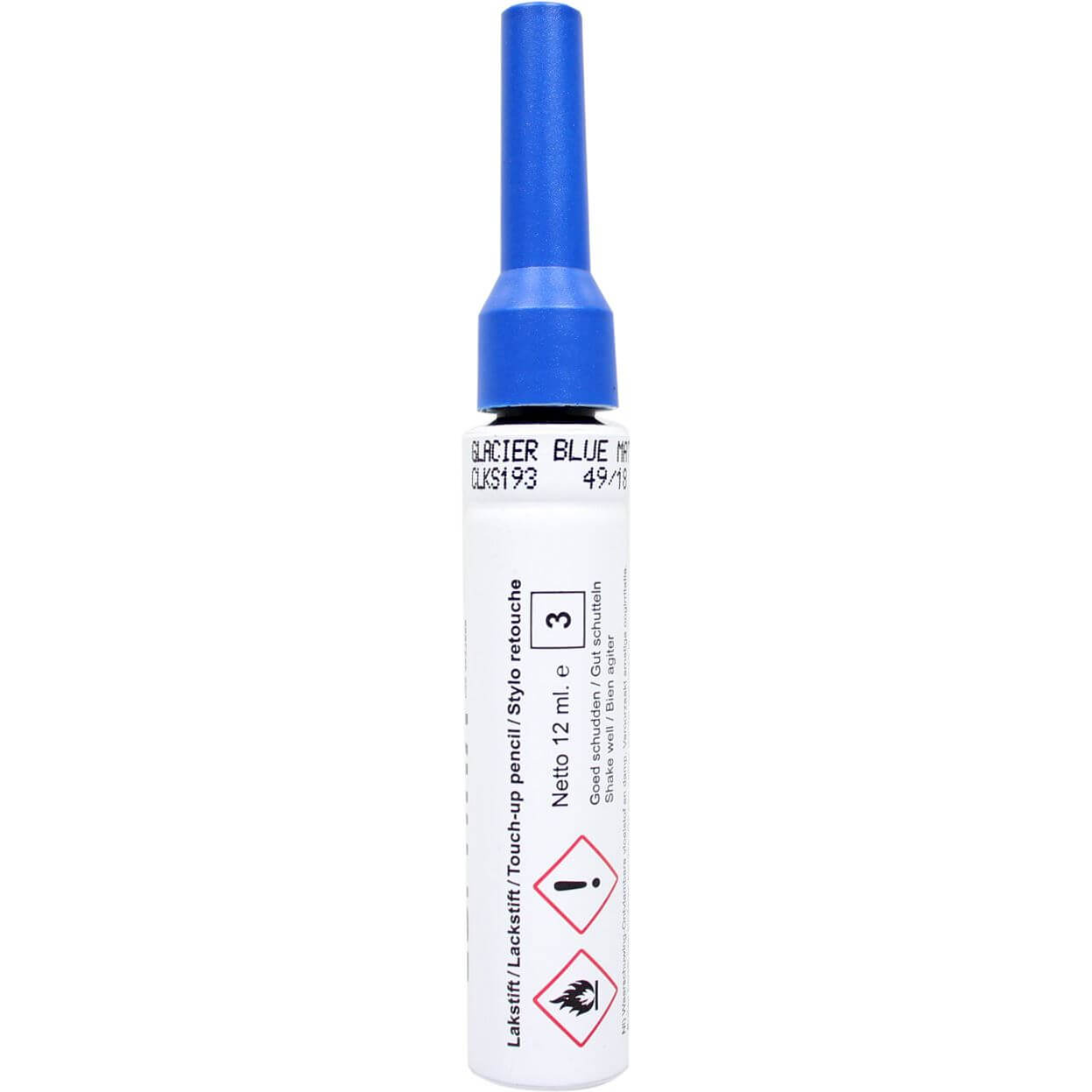 Cortina lakstift Glacier Blue PBLW 001614 Matt