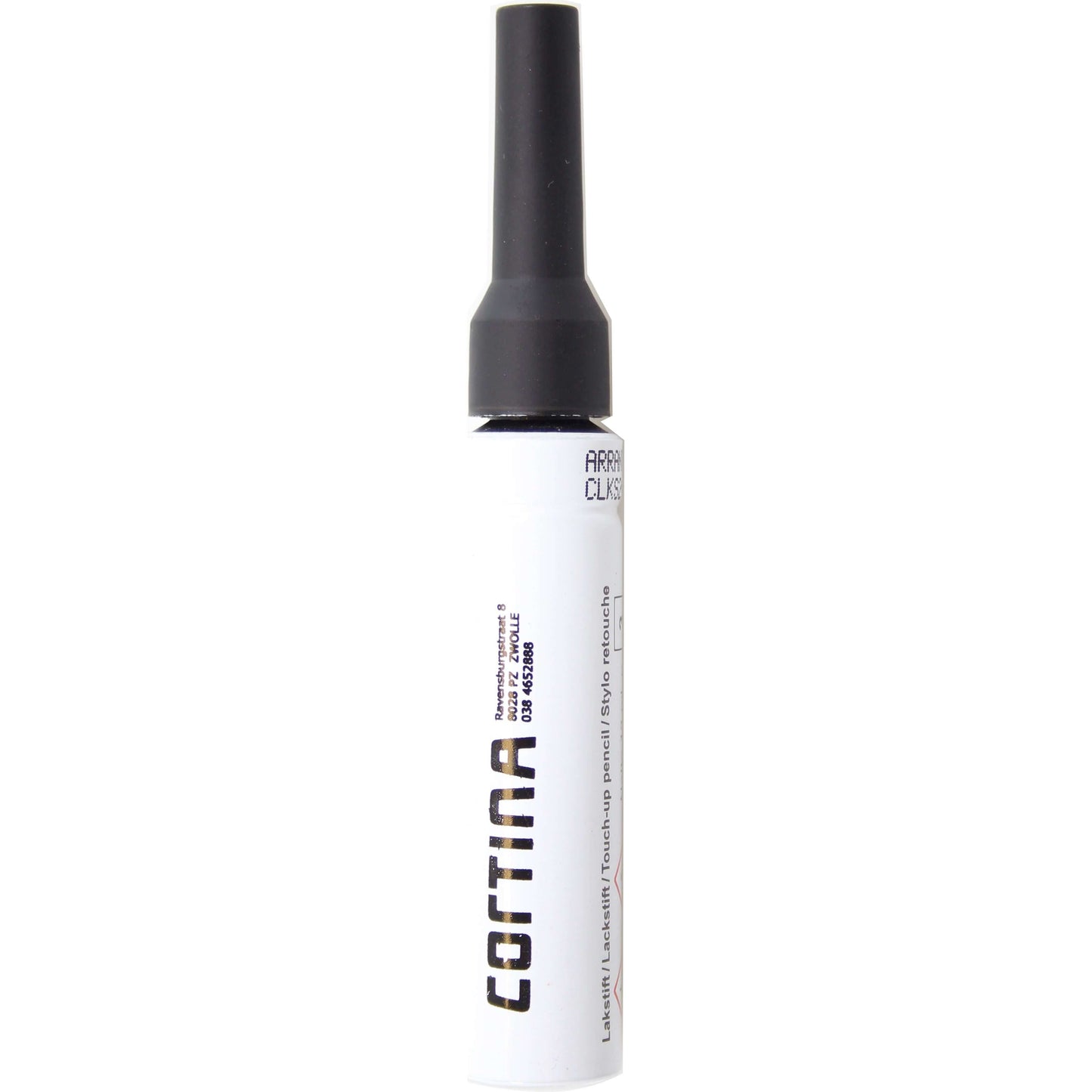 Cortina lakstift Arrant Black Matt