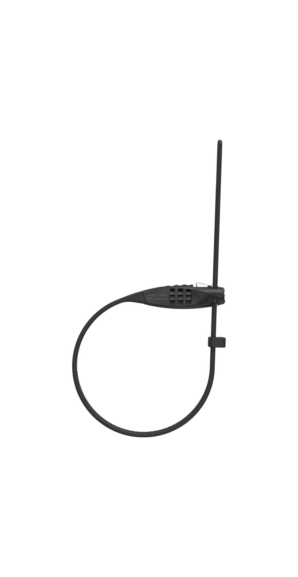 Abus kabelslot code Combiflex TravelGuard black