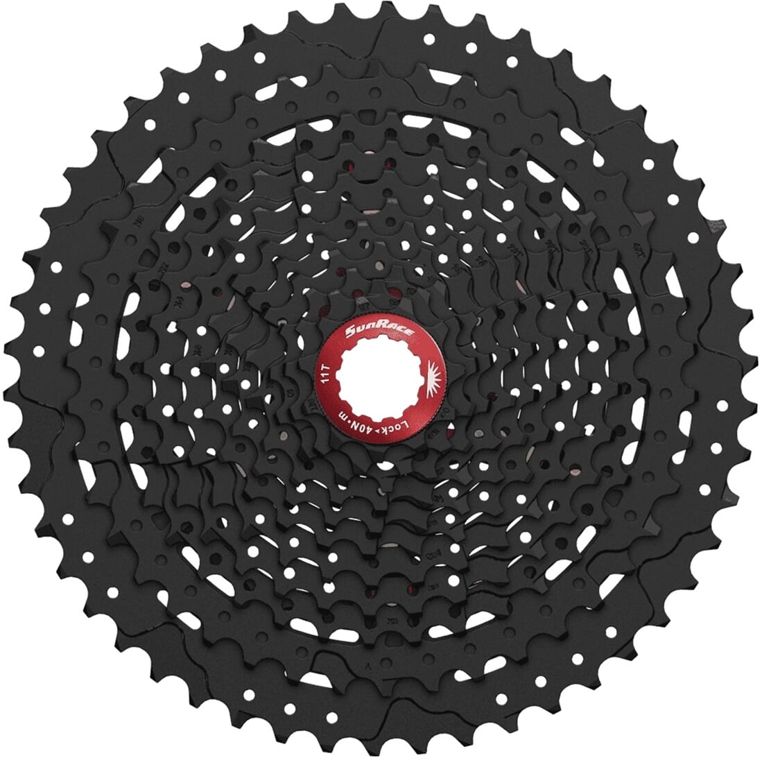 Sunrace cassette 11v 11/51 zwart