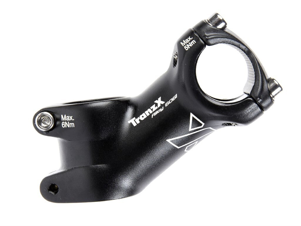 TranzX stuurpen Ahead JD-ST42-1 Shorty 70mm zwart