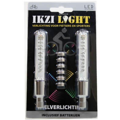 IKZI Light Ventiellichten 11 led batterij 2 stuks