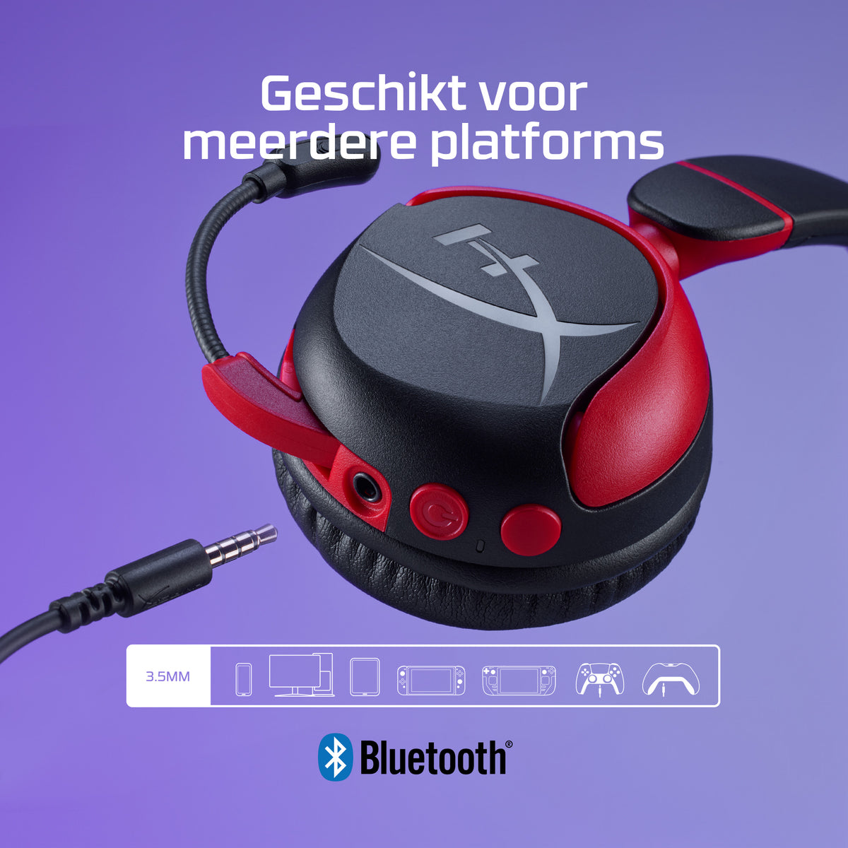 HyperX Cloud Mini Headset schwarz, wireless