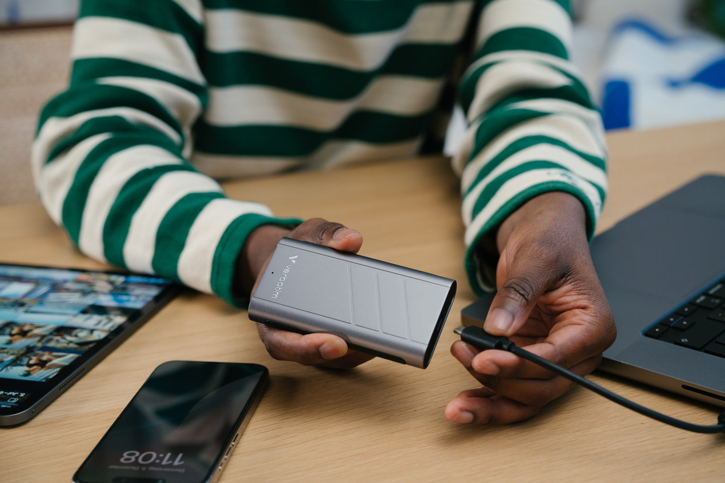 Verbatim TurboMetal SSD 2TB USB4 r/w 3700/3600 MB/s 32022