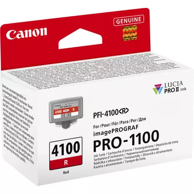Canon PFI-4100 R red