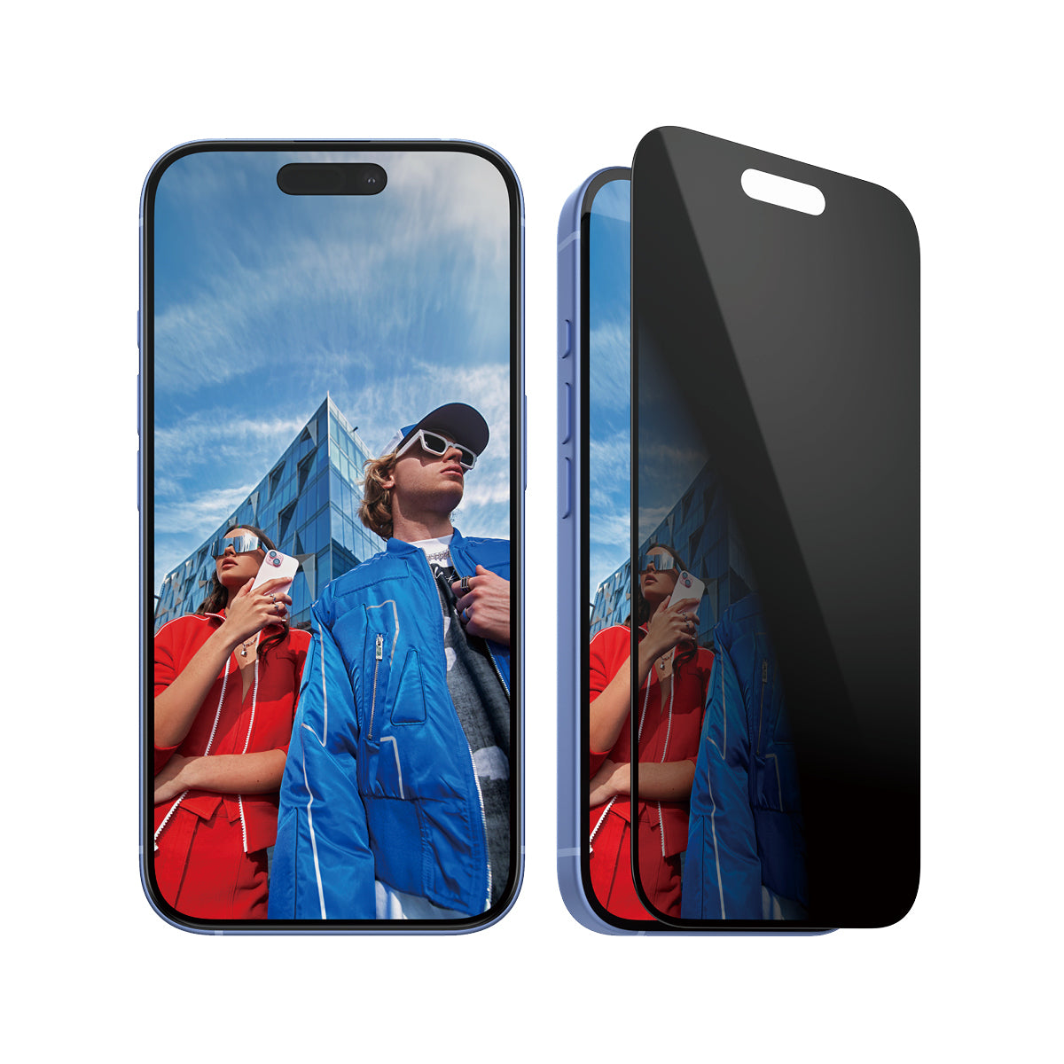 PanzerGlass Privacy Screen Protector iPhone 16 15 UWF