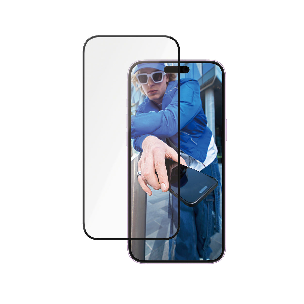 PanzerGlass Ceramic Screen Protector iPhone 16 Plus 15 Plus