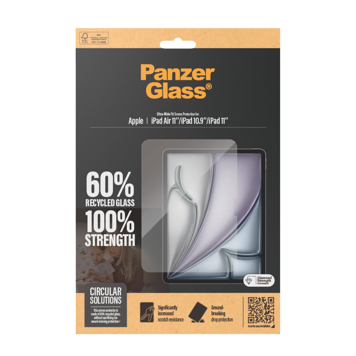 PanzerGlass Screen Protector iPad Air 11/10.9 / iPad 11