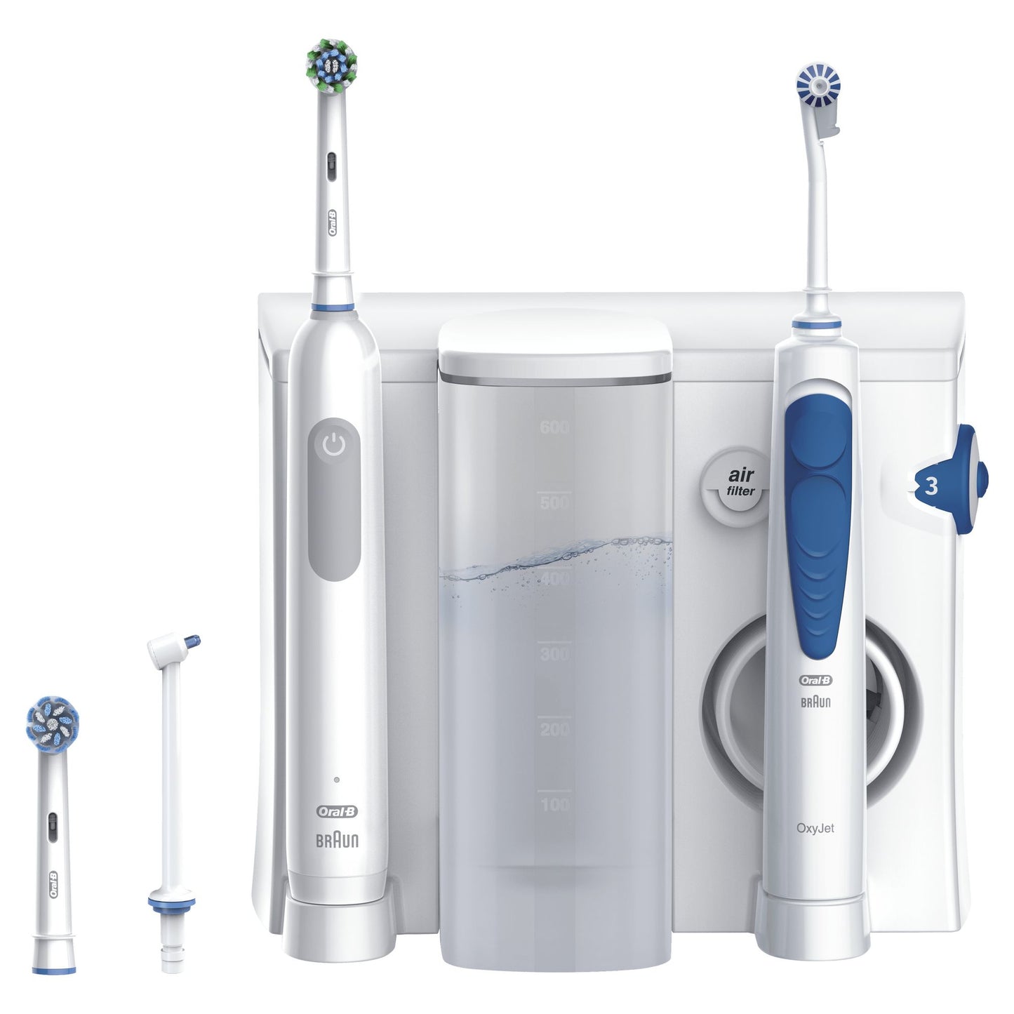 Oral-B Center OxyJet Oral Irrigator + Oral-B Pro 1
