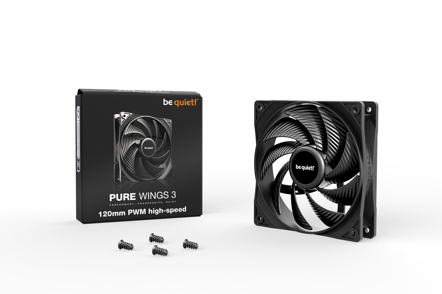 be quiet! Pure Wings 3 120mm PWM High Speed Case Fan