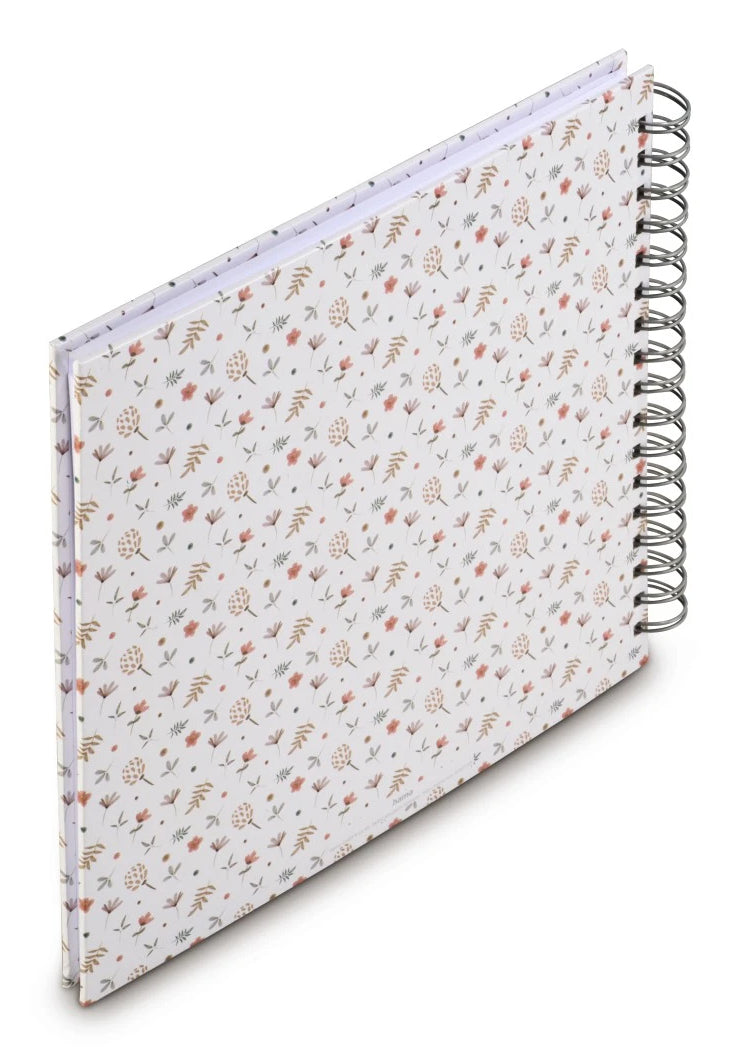 Hama Floral Spiral Album   28x24 50 white Pages 7739