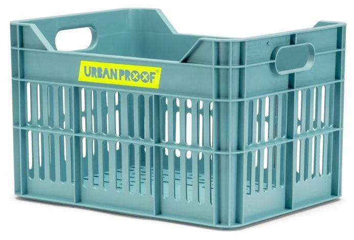 Gerecyclede Fietskrat Urban Proof Junior 15 Liter - Luchtblauw