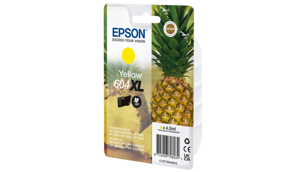 Epson ink cartridge yellow 604 XL                    T 10H4